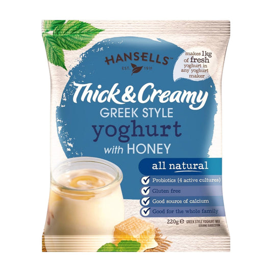 Thick & Creamy Greek Style Yoghurt with Honey x6 Sachets