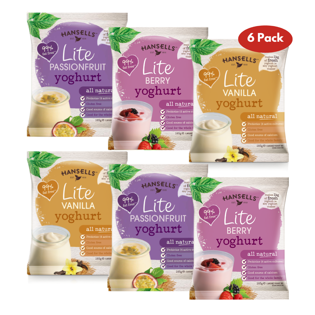 Lite Yoghurt - Mixed Pack x6 Sachets
