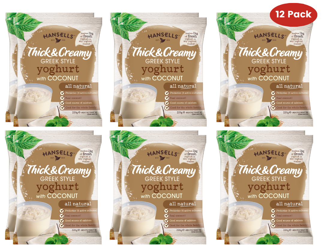 Thick & Creamy Coconut Yoghurt with Bits x12 Sachets