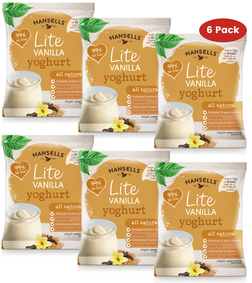 Lite Vanilla Yoghurt x6 Sachets